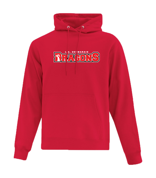 LAD Dragons Youth Cotton Pull Over Hooded Sweatshirt with Printed Logo