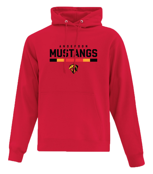 Anderdon Adult Cotton Pull Over Hooded Sweatshirt with Printed Logo