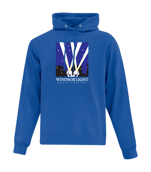 Windsor Light Music Theatre Youth Cotton Pull Over Hooded Sweatshirt with Printed Logo