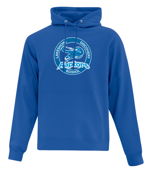 Lakeshore Discovery Youth Cotton Pull Over Hooded Sweatshirt with Printed Logo