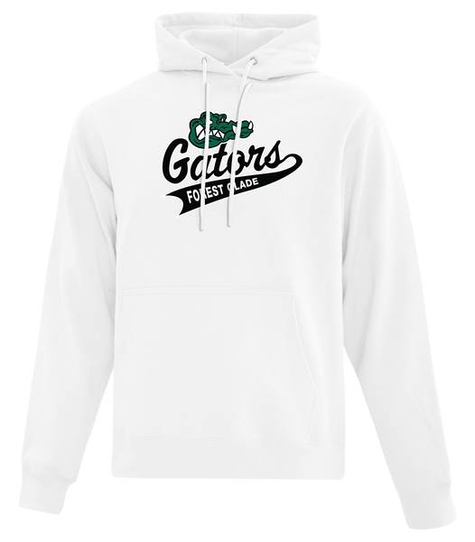 Forest Glade Youth Cotton Pull Over Hooded Sweatshirt with Printed Logo