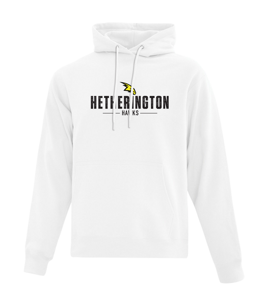Hetherington Adult Cotton Pull Over Hooded Sweatshirt with Printed Logo