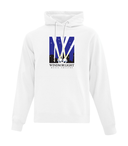 Windsor Light Music Theatre Youth Cotton Pull Over Hooded Sweatshirt with Printed Logo