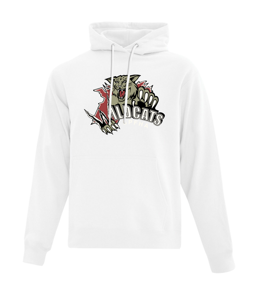 Wildcats SPFHA Youth Cotton Pull Over Hooded Sweatshirt with Printed Logo