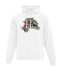 Wildcats SPFHA Youth Cotton Pull Over Hooded Sweatshirt with Printed Logo