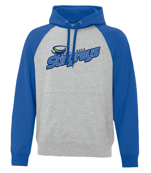 Stella Maris Adult Fleece Two Tone Hoodie With Printed Logo