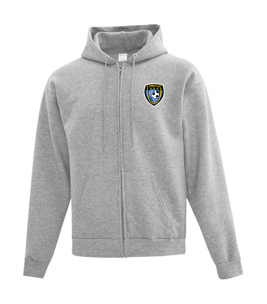 Caboto SC Adult Cotton Full Zip Hooded Sweatshirt with Embroidered Logo
