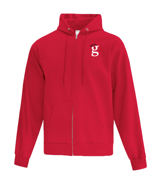 Guardians 'G' Youth Cotton Full Zip Hooded Sweatshirt with Embroidered Logo