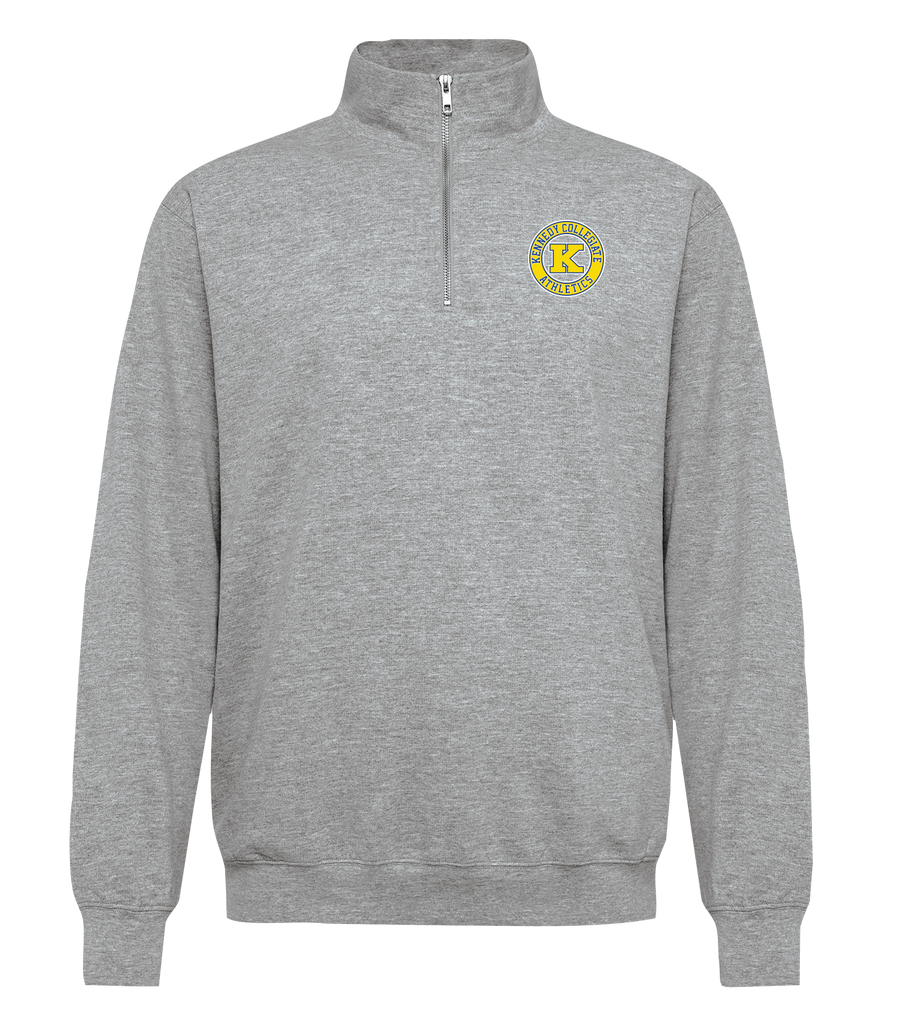 Kennedy Athletics Adult 1/4 Zip Sweatshirt with Embroidered Logo