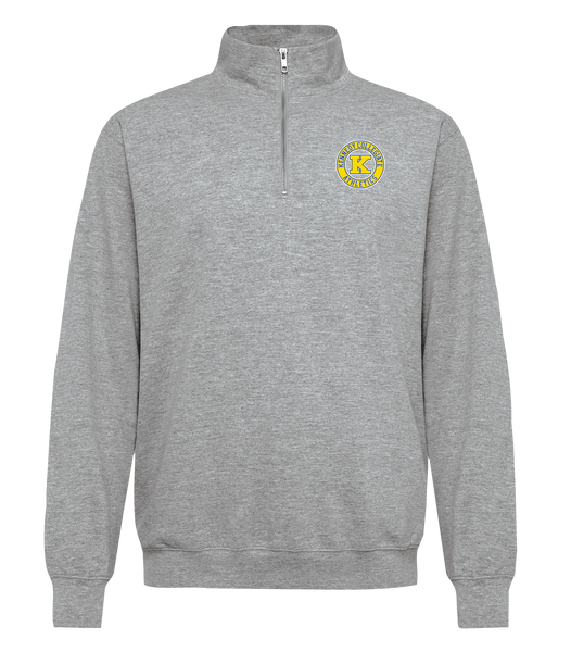 Kennedy Athletics Adult 1/4 Zip Sweatshirt with Embroidered Logo