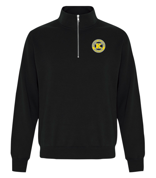 Kennedy Athletics Adult 1/4 Zip Sweatshirt with Embroidered Logo