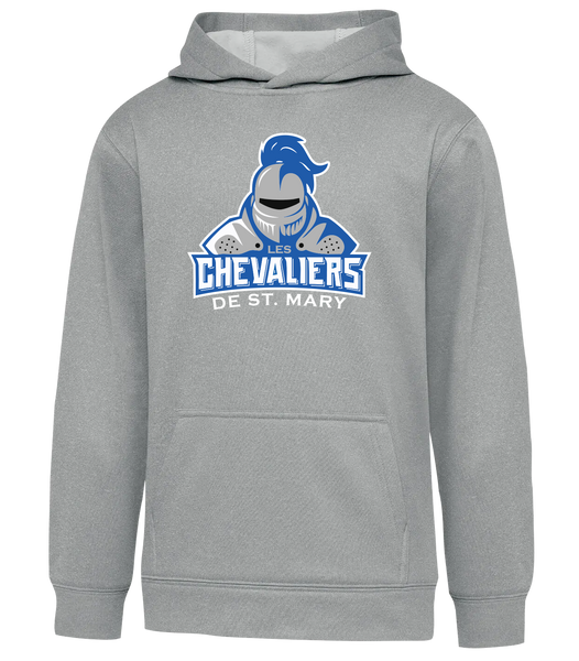 Les Chevaliers De St. Mary Youth Dri-Fit Hoodie With Printed Logo
