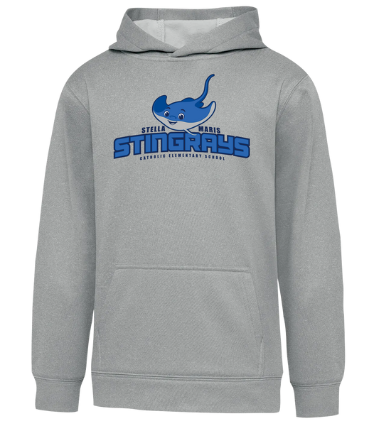Stella Maris Stingrays Youth Dri-Fit Hoodie With Printed Logo