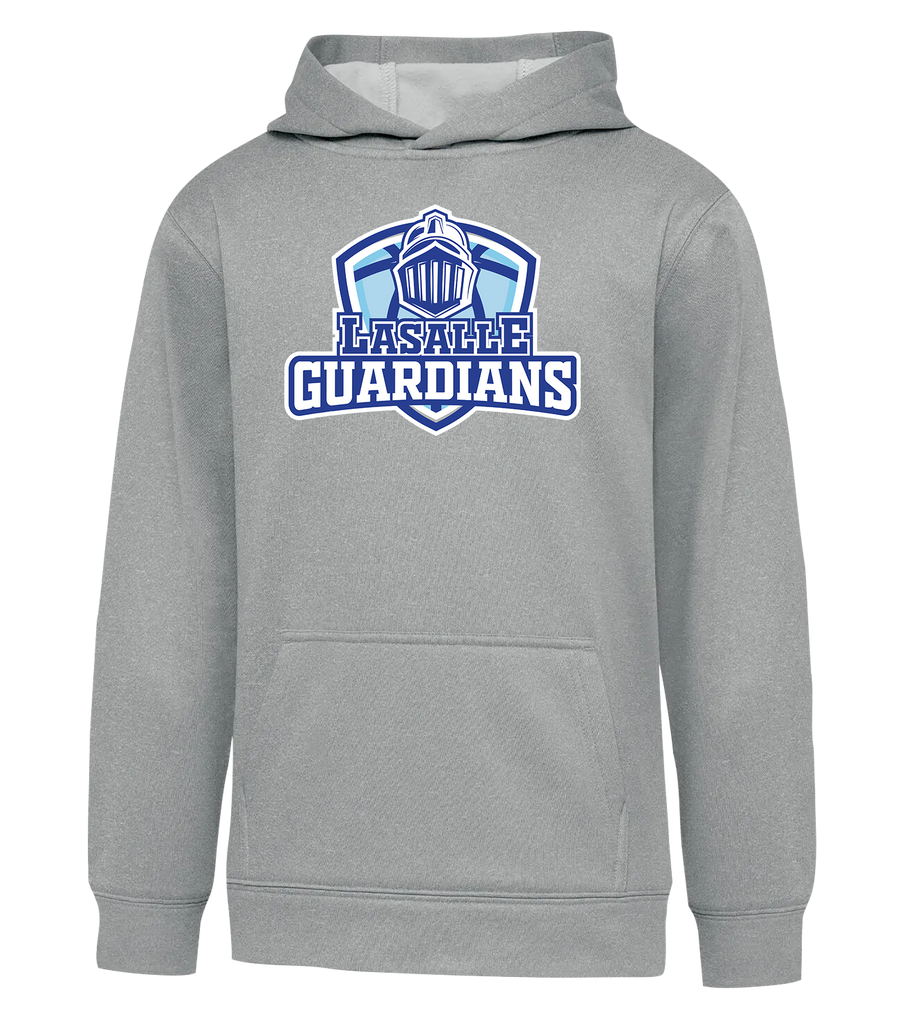 Lasalle Guardians Youth Dri-Fit Hoodie With Printed Logo