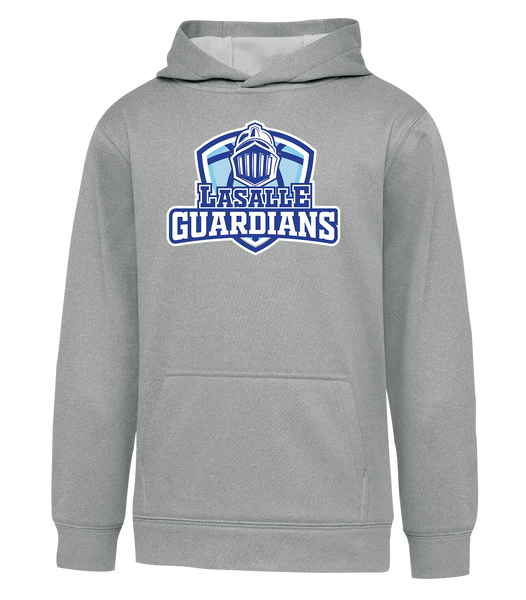 Lasalle Guardians Youth Dri-Fit Hoodie With Printed Logo