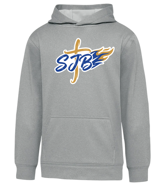 St. John the Baptist Youth Dri-Fit Hoodie With Printed Logo