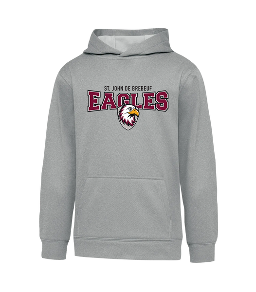 St. John de Brebeuf Youth Dri-Fit Hoodie With Printed Logo