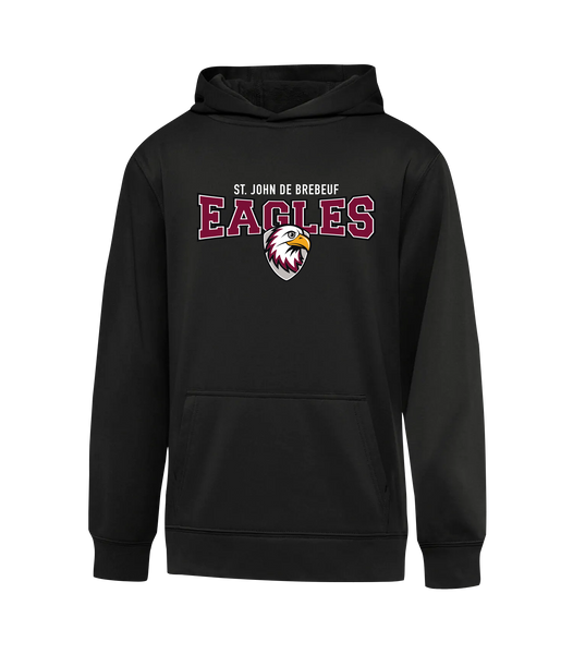 St. John de Brebeuf Youth Dri-Fit Hoodie With Printed Logo