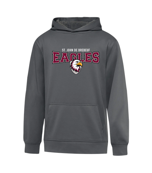 St. John de Brebeuf Youth Dri-Fit Hoodie With Printed Logo