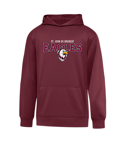 St. John de Brebeuf Youth Dri-Fit Hoodie With Printed Logo
