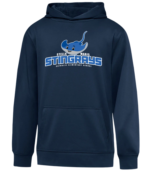 Stella Maris Stingrays Youth Dri-Fit Hoodie With Printed Logo