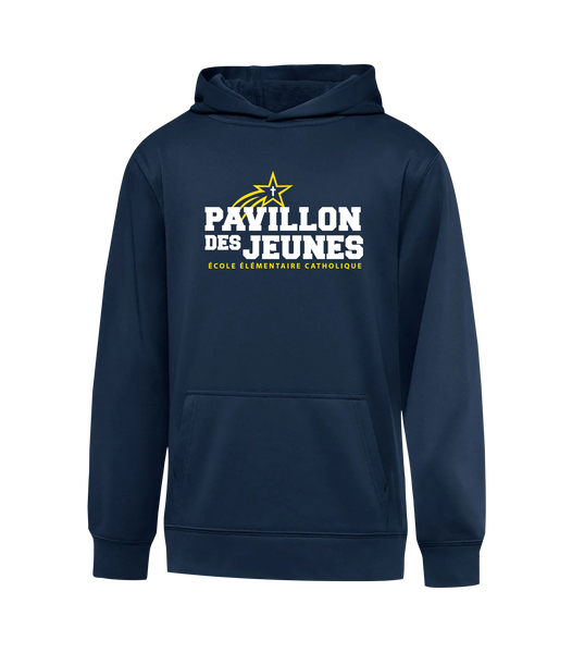 Pavillon Des Jeunes Youth Dri-Fit Hoodie With Printed Logo