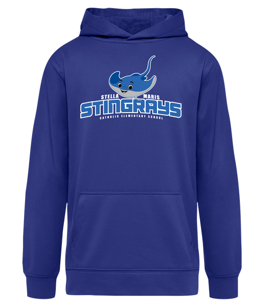 Stella Maris Stingrays Youth Dri-Fit Hoodie With Printed Logo