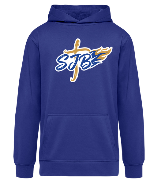 St. John the Baptist Youth Dri-Fit Hoodie With Printed Logo