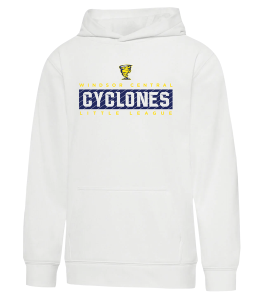 Cyclones Youth Dri-Fit Hoodie With Printed Logo