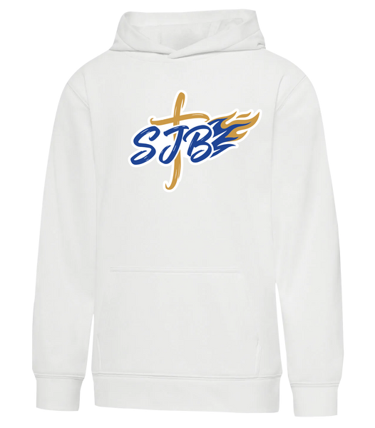 St. John the Baptist Youth Dri-Fit Hoodie With Printed Logo