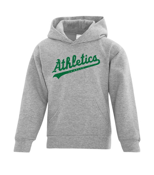 Athletics Youth Cotton Hoodie with Printed Logo