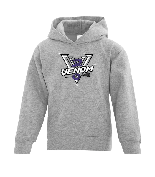 Venom WMSL Youth Cotton Pull Over Hooded Sweatshirt with Printed Logo