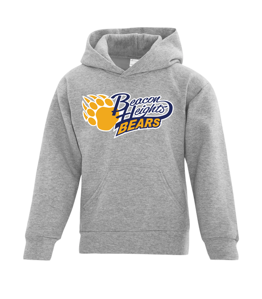 Beacon Heights Youth Cotton Pull Over Hooded Sweatshirt with Printed Logo