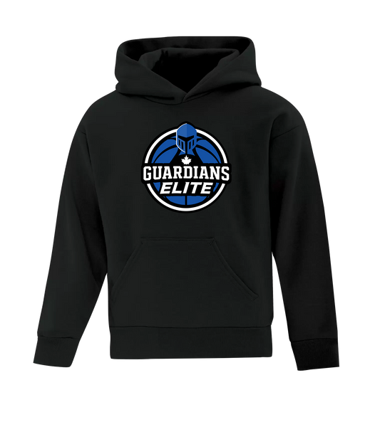 Lasalle Guardians Elite Youth Cotton Pull Over Hooded Sweatshirt with Printed Logo