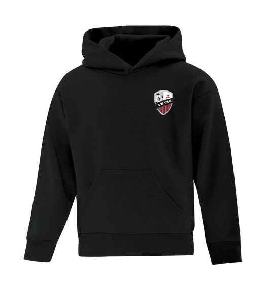 SWYSC Youth Cotton Pull Over Hooded Sweatshirt with Printed Logo