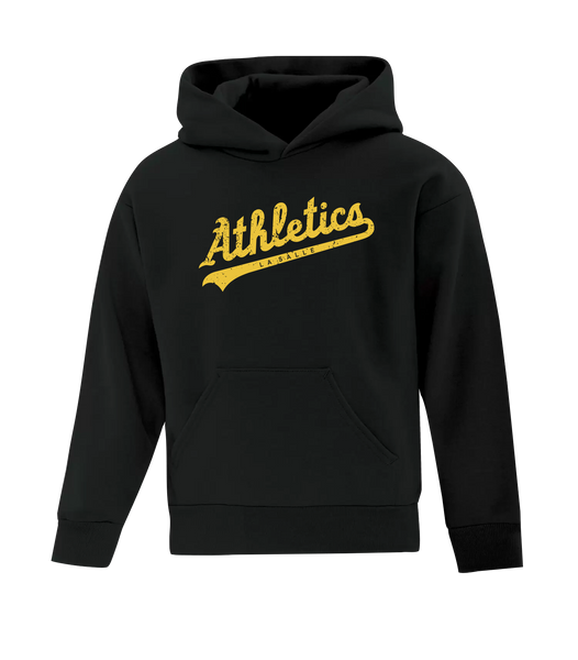 Athletics Youth Cotton Hoodie with Printed Logo