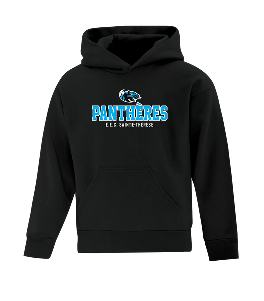 Pantheres Youth Cotton Pull Over Sweatshirt with Printed Logo