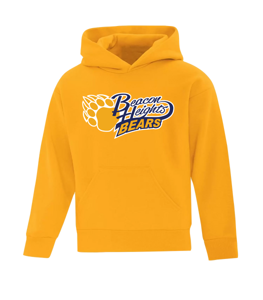 Beacon Heights Youth Cotton Pull Over Hooded Sweatshirt with Printed Logo