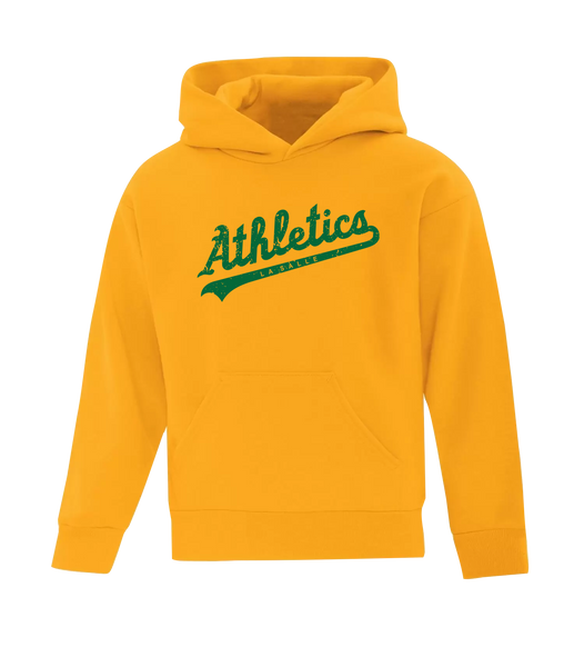 Athletics Youth Cotton Hoodie with Printed Logo