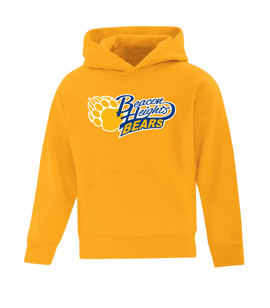Beacon Heights Youth Cotton Pull Over Hooded Sweatshirt with Printed Logo