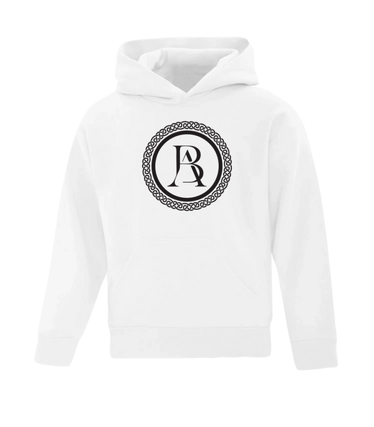 Branton Academy Youth Cotton Pull Over Hooded Sweatshirt with Printed Logo