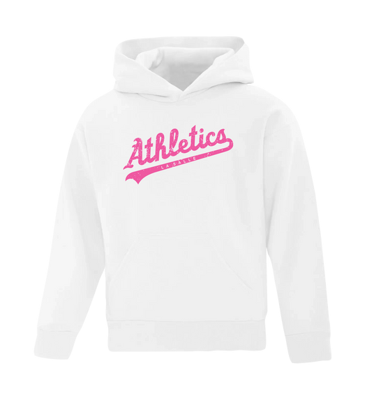 Athletics Youth Cotton Hoodie with Printed Logo