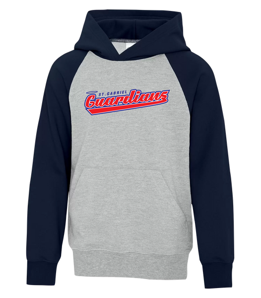 Guardians Youth Fleece Two Tone Hoodie with Printed Logo