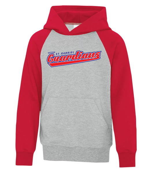 Guardians Youth Fleece Two Tone Hoodie with Printed Logo