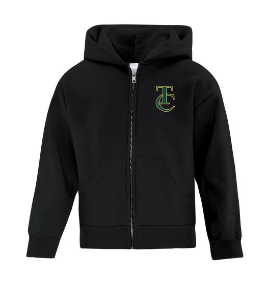 Turtle TC Youth Cotton Zip-Up Hoodie