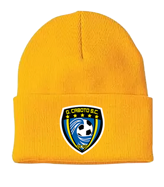 Caboto Soccer Club Knit Toque Cap with Embroidered Logo
