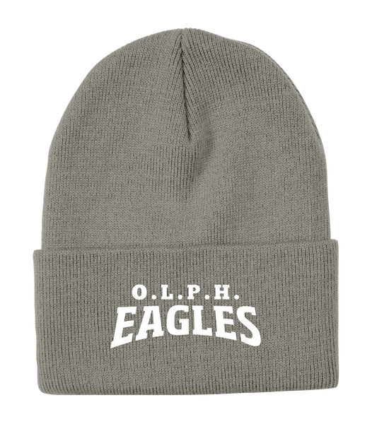 OLPH Knit Toque Cap with Embroidered Logo