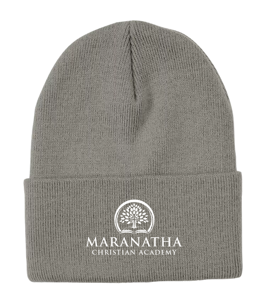 Maranatha Christian Academy Knit Toque Cap with Embroidered Logo