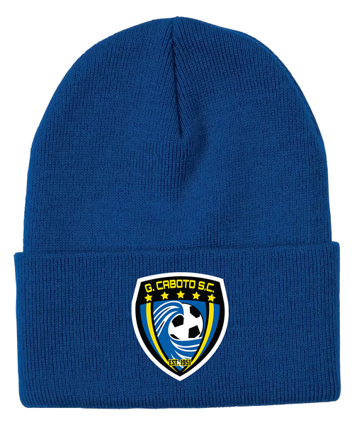 Caboto Soccer Club Knit Toque Cap with Embroidered Logo