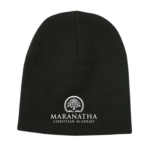 Maranatha Christian Academy Knit Skull Cap with Embroidered Logo